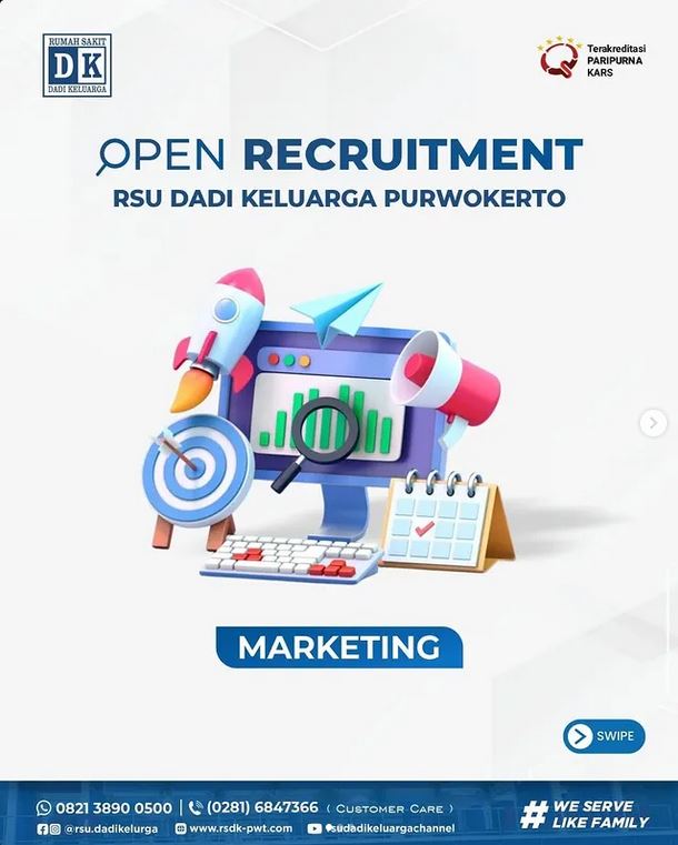 OPEN RECRUITMENT “MARKETING”