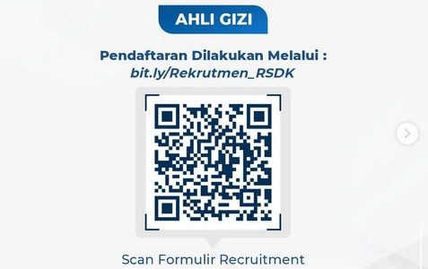 OPEN RECRUITMENT – Ahli Gizi