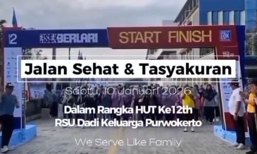 Jalan Sehat & Tasyakuran “HUT ke 12 RSU Dadi Keluarga” Jalan Sehat & Tasyakuran “HUT ke 12 RSU Dadi Keluarga”