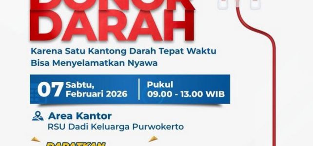 Peduli Sesama dengan Donor Darah