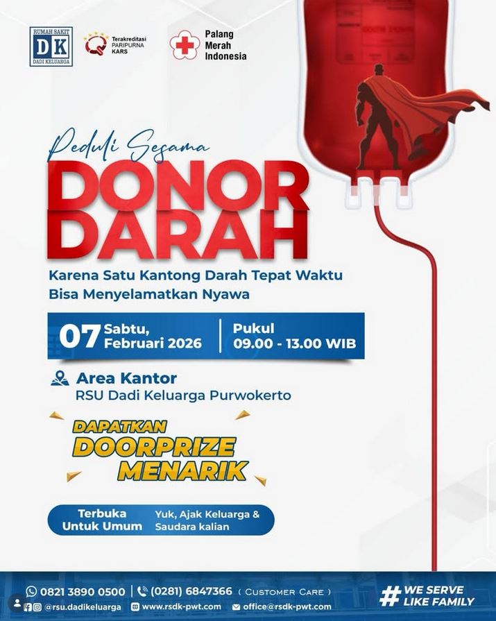 Peduli Sesama dengan Donor Darah
