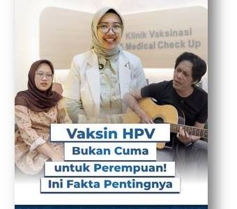 Vaksin HPV Bukan untuk Perempuan Saja